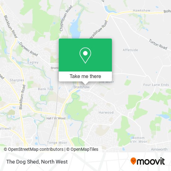 The Dog Shed map