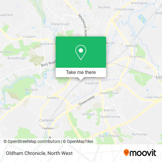 Oldham Chronicle map