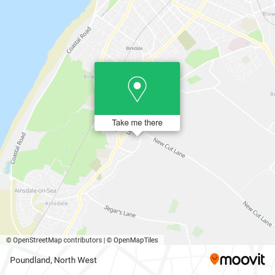 Poundland map
