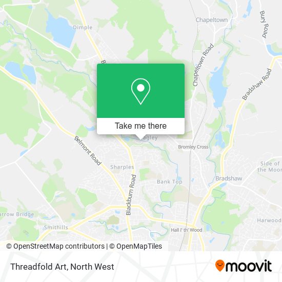 Threadfold Art map