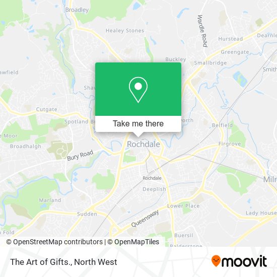 The Art of Gifts. map