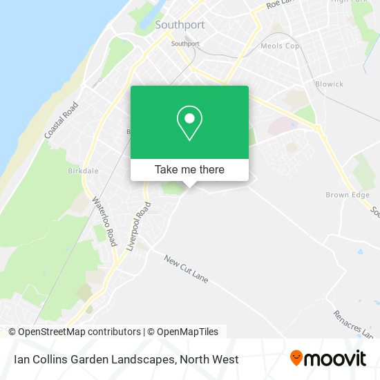 Ian Collins Garden Landscapes map