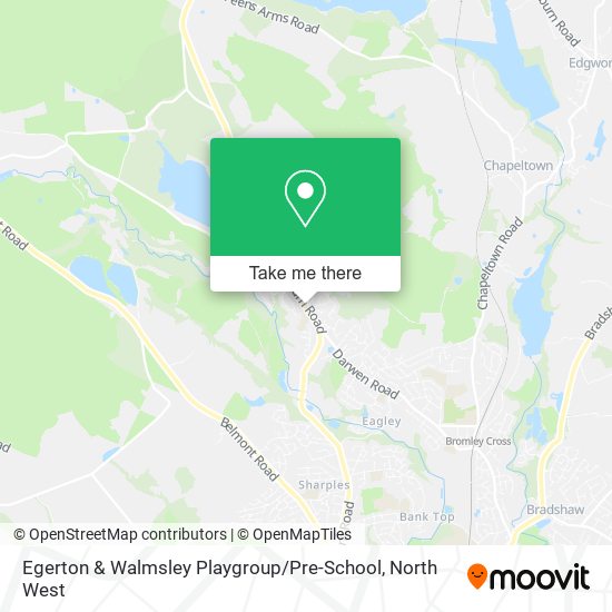 Egerton & Walmsley Playgroup / Pre-School map
