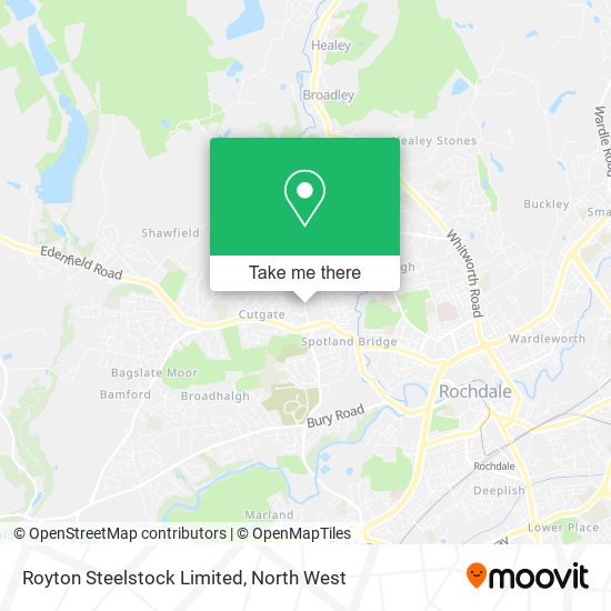 Royton Steelstock Limited map