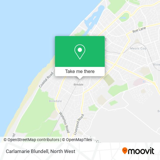 Carlamarie Blundell map
