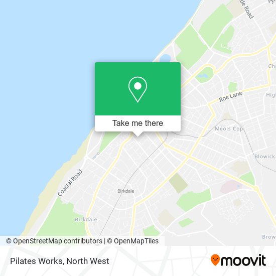 Pilates Works map