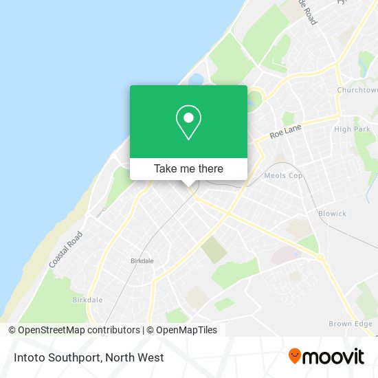 Intoto Southport map