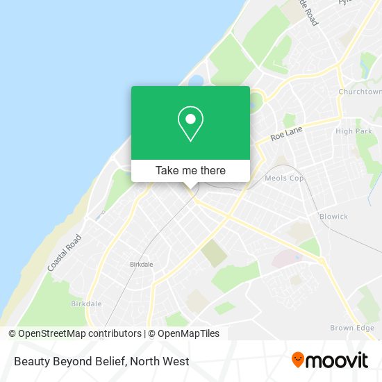 Beauty Beyond Belief map