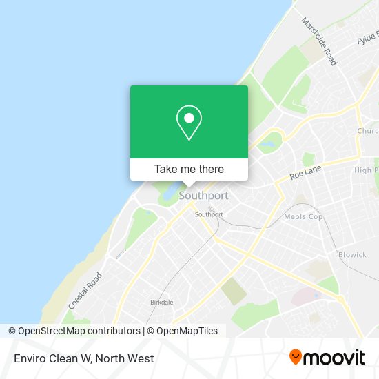 Enviro Clean W map