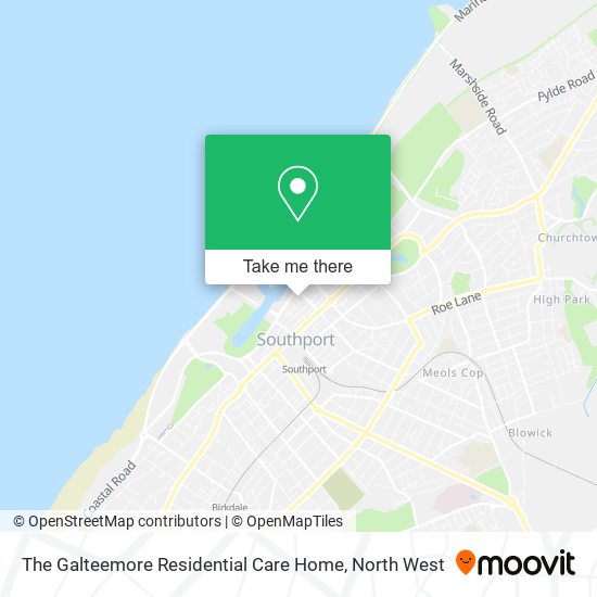 The Galteemore Residential Care Home map