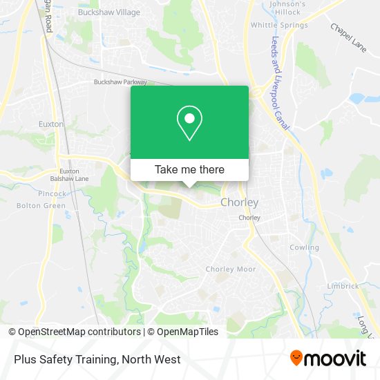 Plus Safety Training map