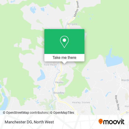 Manchester DG map