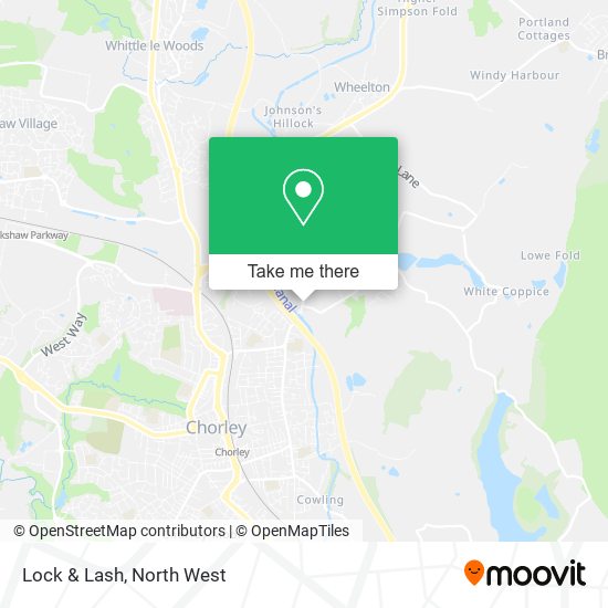 Lock & Lash map
