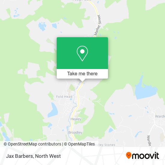 Jax Barbers map