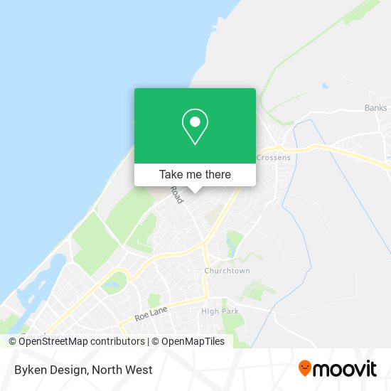 Byken Design map