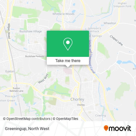 Greeningup map