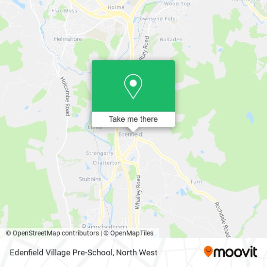 Edenfield Village Pre-School map