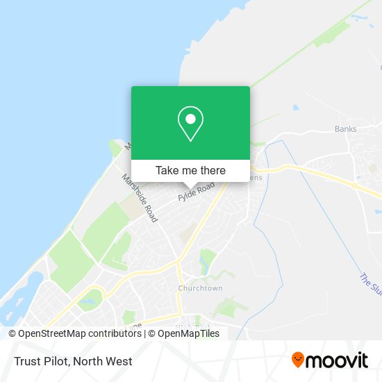 Trust Pilot map