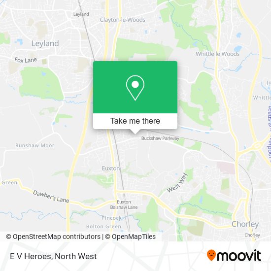 E V Heroes map