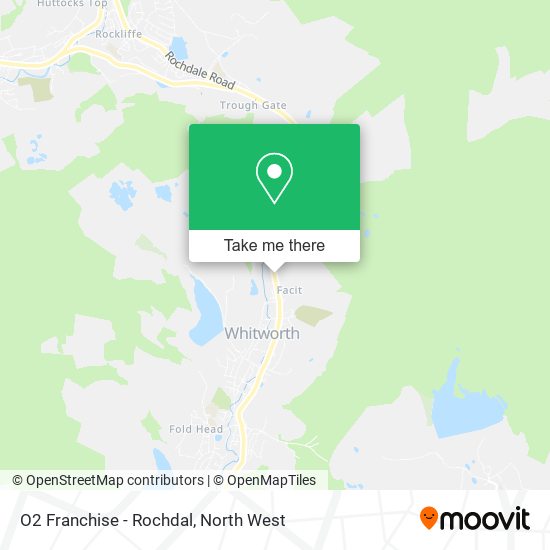 O2 Franchise - Rochdal map