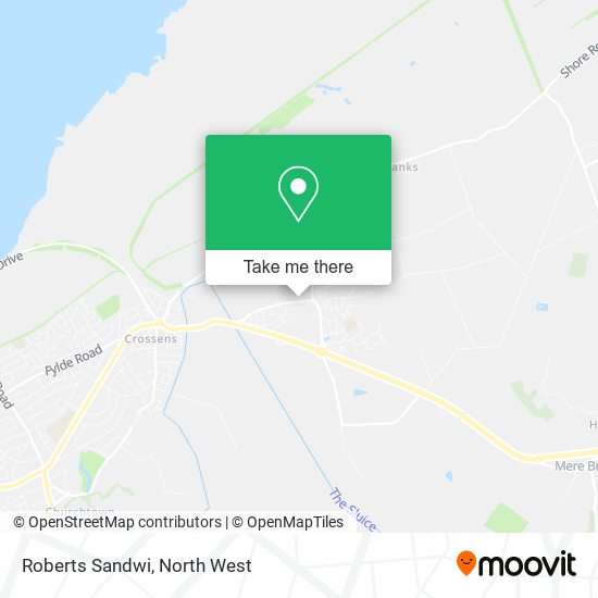Roberts Sandwi map