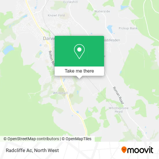 Radcliffe Ac map