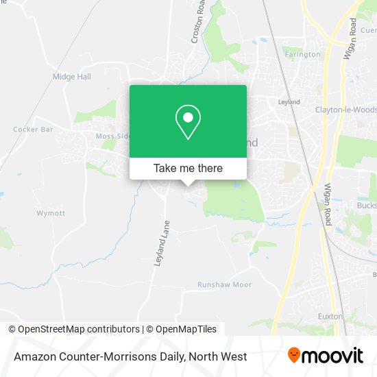 Amazon Counter-Morrisons Daily map