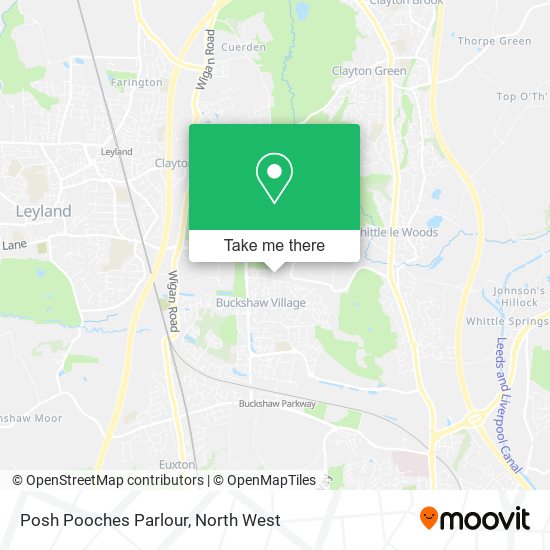Posh Pooches Parlour map