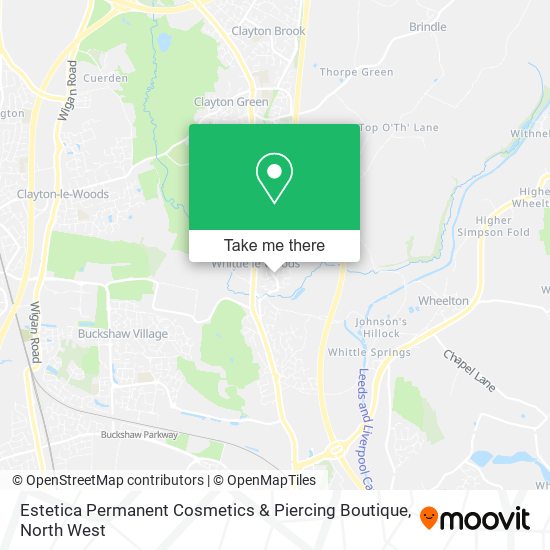 Estetica Permanent Cosmetics & Piercing Boutique map