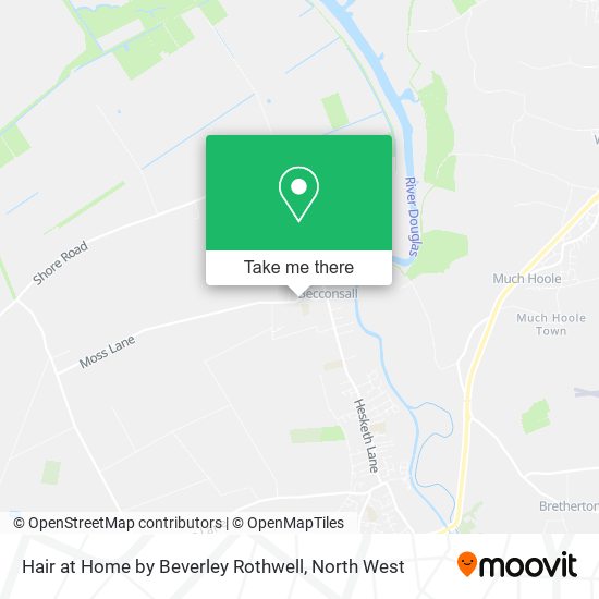 Hair at Home by Beverley Rothwell map