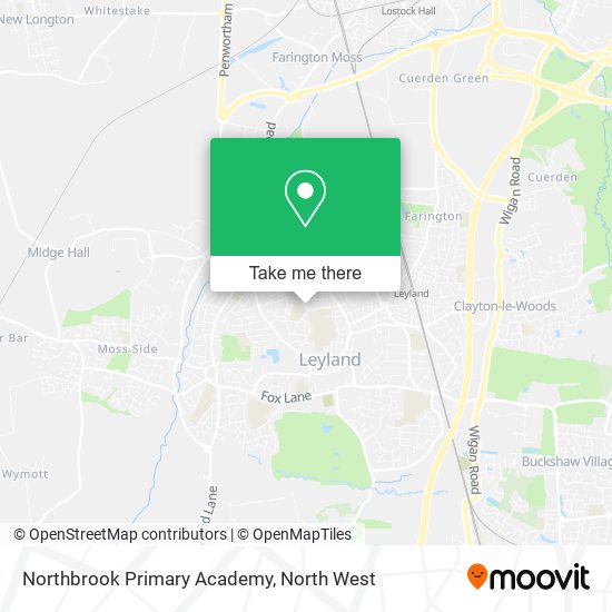 Northbrook Primary Academy map