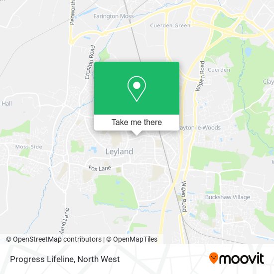 Progress Lifeline map
