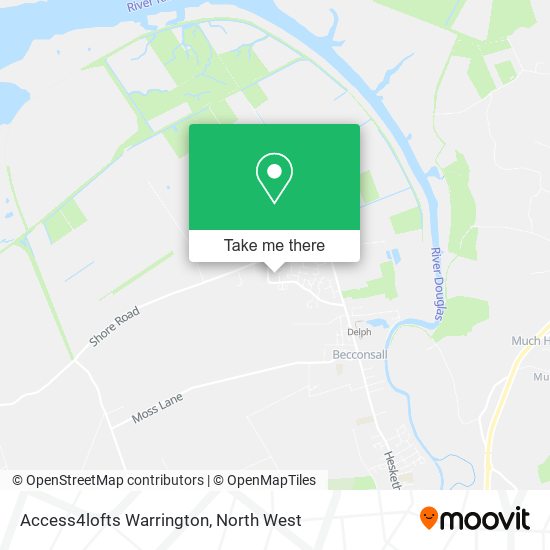 Access4lofts Warrington map
