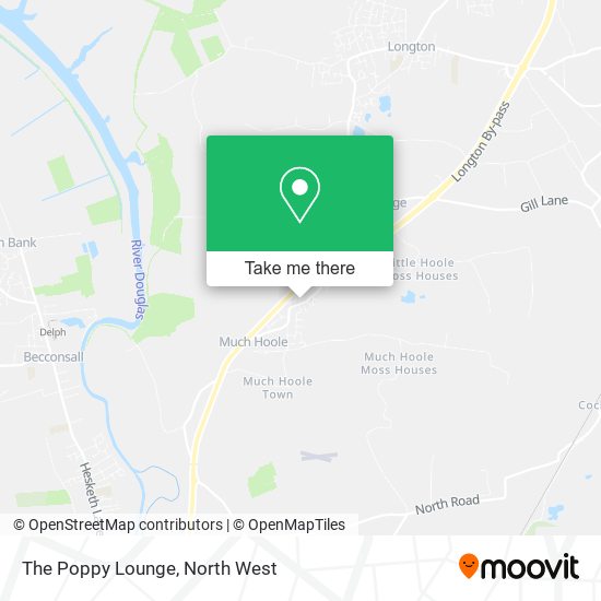 The Poppy Lounge map