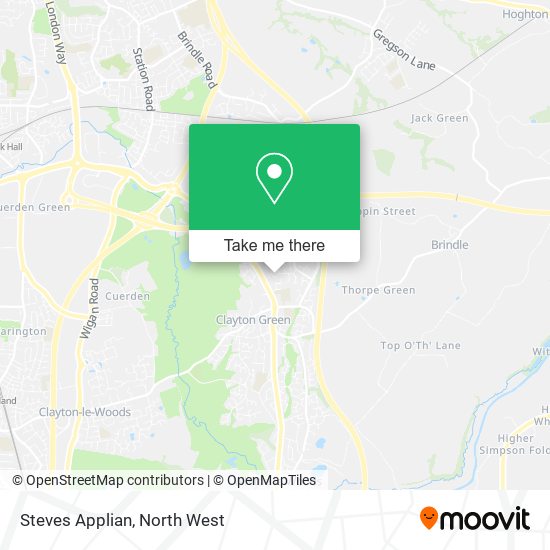 Steves Applian map