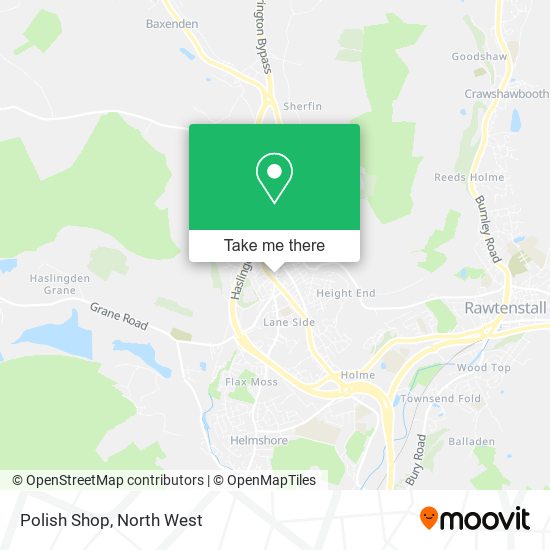 Polish Shop map