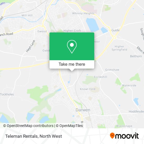 Teleman Rentals map