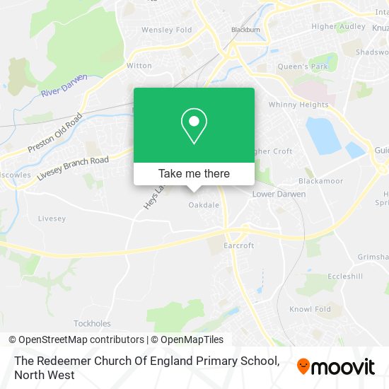 The Redeemer Church Of England Primary School map