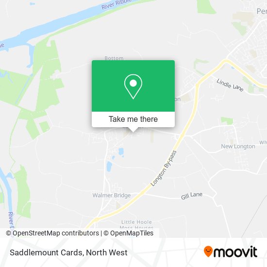 Saddlemount Cards map