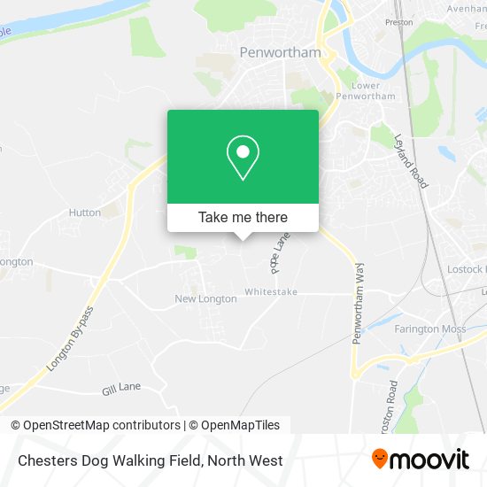 Chesters Dog Walking Field map