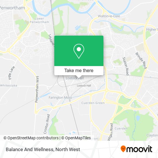 Balance And Wellness map