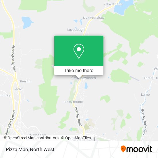 Pizza Man map