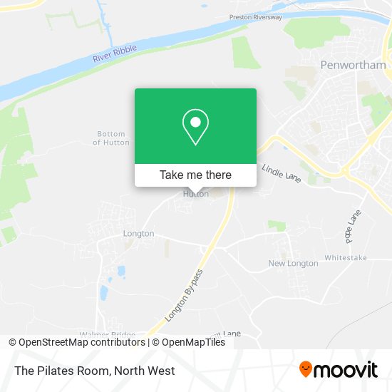 The Pilates Room map