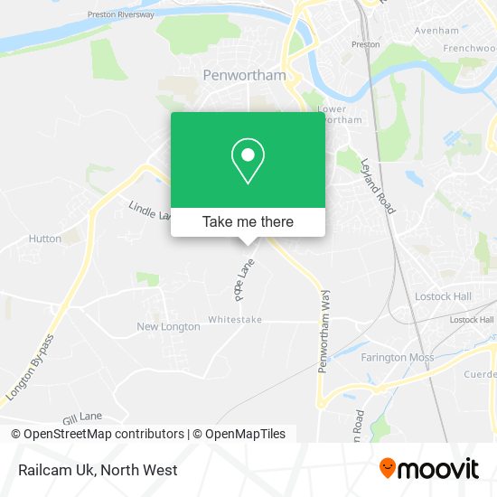 Railcam Uk map