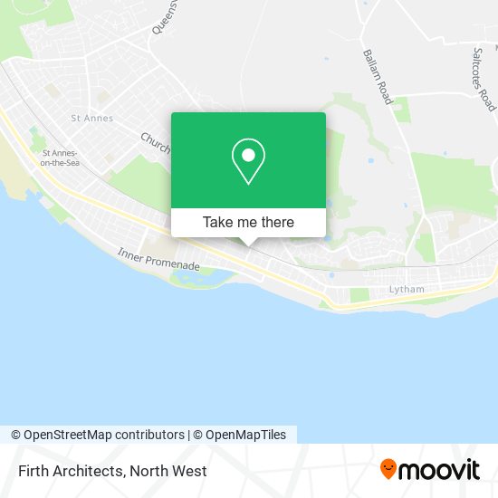 Firth Architects map