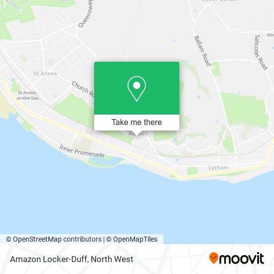 Amazon Locker-Duff map