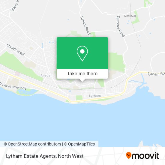 Lytham Estate Agents map