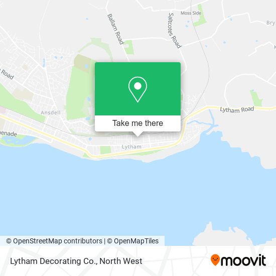 Lytham Decorating Co. map