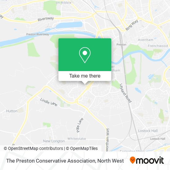 The Preston Conservative Association map