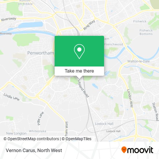 Vernon Carus map